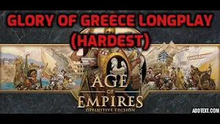 Longplay - Age of Empires Definitive Edition - Glory of Greece Campaign (Hardest)