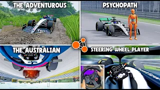 Types of F1 Players in BeamNG.Drive #2