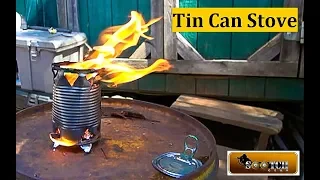 Easy DIY Tin Can Survival Stove