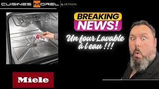 Le four lavable à l'eau de chez Miele ! Le DGC Pro !