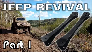 Front Upper Control Arms - Jeep Revival Part 1