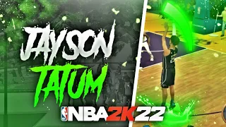 *NEW* 99 OVERALL OFFENSIVE BEAST JAYSON TATUM BUILD IN NBA 2K22 MOBILE | BEST FORWARD BUILDD