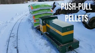 Push-Pull Pellet Train