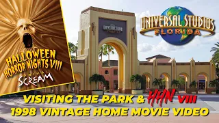 Restored VHS Home Video: 1998 Universal Studios Florida & HHN VIII Primal Scream (HD 50FPS)