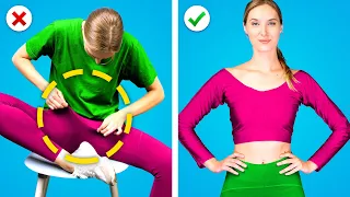 DES ASTUCES MODE ET DES VÊTEMENTS FAITS MAISON || Des Conseils Malins Pour les Filles