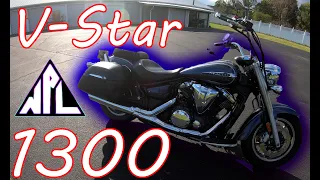 Yamaha V Star 1300 // First Ride // Zero to Sixty (0-60) // 4k