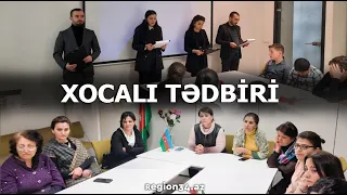 Qaxda Xocalı faciəsinin ildönümününə həsr olunmuş tədbir keçirilib