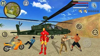 Iron Rope Hero: Vice Town City Crime Simulator #5 - Android Gameplay