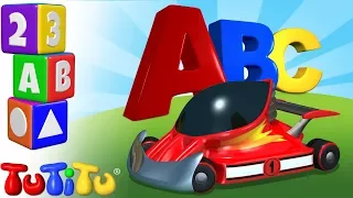 TuTiTu Preschool | Race Cars | Learning the Alphabet with TuTiTu ABC