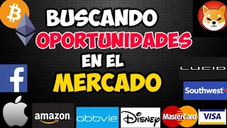 Oportunidades Para Hoy | Continuaremos Cayendo! ETH, SHIB, BTC, FB, AAPL, DIS, AMZN, DAL, SBUX, AMC