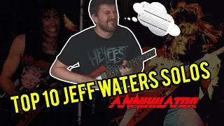 Annihilator - TOP 10 JEFF WATERS SOLOS ON GUITAR