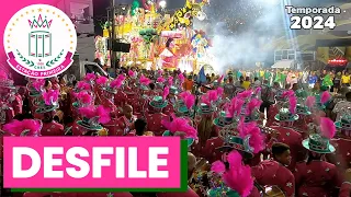 Mangueira 2024 | Bateria no Desfile | Samba ao vivo - #Desfile24