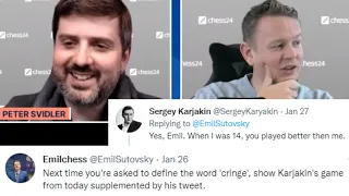 The Twitter Battle between Sergey Karjakin & Emil Sutovsky