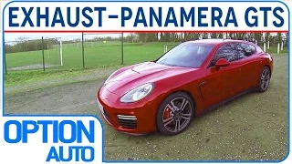 ★ Exhaust Sound • Porsche Panamera GTS (Option Auto)