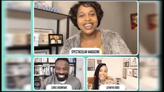 MEAGAN GOOD, LA'MYIA GOOD & CHIKE OKONKWO discuss "Death Saved My Life" (Lifetime Movie)