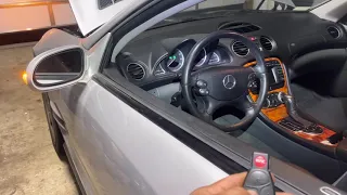 2003 SL 500 lock / trunk / gas door / convertible top not working fix