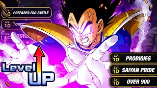 AMAZING EZA!? LEVEL 10 LINKS 100% RAINBOW STAR EZA PHY VEGETA! (DBZ: Dokkan Battle)