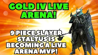 9 Piece Slayer Staltus Crushing It In Live Arena!