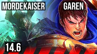 MORDEKAISER vs GAREN (TOP) | 7 solo kills | BR Master | 14.6