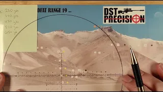 PRS Gear - Nightforce MIL-XT Reticle | Reticle Review | Long Range Reticle Tutorial