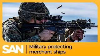 US Navy, Marines ready to protect merchant ships from Iran