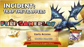 INCIDENT: TRAP THE TRAPPERS Full Gameplay - New Gauntlet - Dragons: Rise of Berk