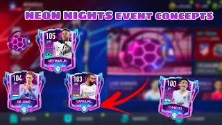 neon nights concepts || new event in fifa mobile 22 ||