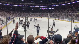 Overtime winner. Blue Jackets vs Canucks October 18, 2022