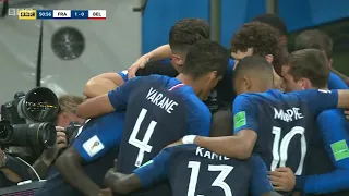 Umtiti scored against Belgium | France vs Belgium 1-0 Semi-final (World Cup 2018)