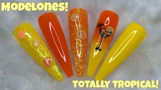 Totally Tropical Summer Nails! | Modelones | Nail Sugar