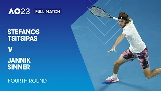 Stefanos Tsitsipas v Jannik Sinner Full Match | Australian Open 2023 Fourth Round