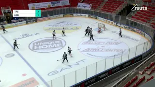 Juraj Slafkovsky #60 F (2004) 8th goal in season TPS U20 (U20 SM-sarja) 20/21