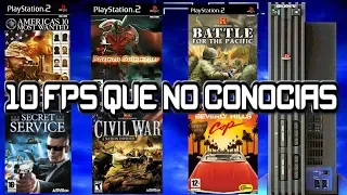 10 FPS de PS2 que seguro no conocias (juegos en primera persona)