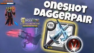 Oneshot DAGGERPAIR 8.4 | Solo Gank | Albion Online PvP