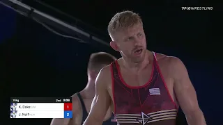 74 Kg Round 1 - Kyle Dake, Spartan Combat RTC / TMWC Vs Jason Nolf, Nittany Lion WC  - TMWC