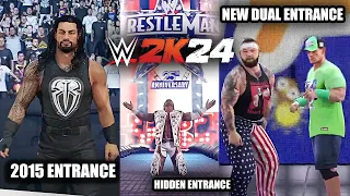 WWE 2K24 All New Entrances (Exclusive)