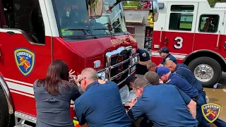 Engine 3 In-Service Ceremony  - Longview Fire Department March 27, 2024