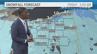 Cleveland weather: Snow in the forecast for Wednesday in Northeast Ohio