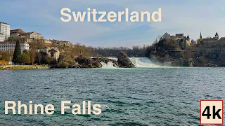 The Rhine Falls. Switzerland🇨🇭. April 2022 . 4K-HDR Preview video