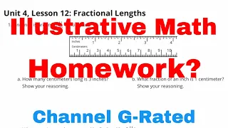 😉 6th Grade IM Math, Unit 4, Lesson 12 "Fractional Lengths"