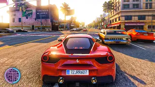 GTA V: Free Graphics Mod 8k Gameplay On RTX 3090 - Best Free Ray-Tracing Graphics MOD For GTA 5 PC