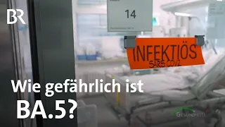 Coronavirus-Mutation: Wie gefährlich ist die Omikron-Variante BA.5? | Gesundheit | Corona | BR