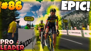 EPIC BATTLE VS ROGLIC!!! - Pro Leader #86 | Tour De France 2021 PS4 (TDF PS5 Gameplay)