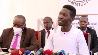 Kyagulanyi insists polls body favours NRM’s Museveni