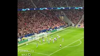 ASI SE GRITO! El Golazo de HÉCTOR HERRERA Atlético Madrid vs Juventus 2-2 Desde el estadio Wanda M.
