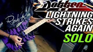 Dokken Lightning Strikes Again Solo Cover/Improv | George Lynch