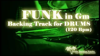 FUNK Backing Track for DRUMS and DRUMMERS (120 bpm)