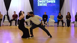 Countdown Swing Boston 23 24 All Star JnJ Neil Joshi and Kristen Wallace