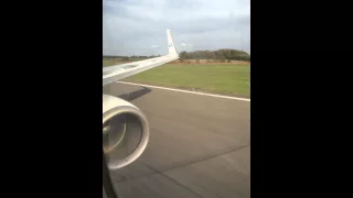 KLM 737 NCL departure