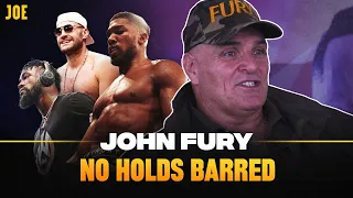 John Fury's brutal advice for Anthony Joshua, tears into Deontay Wilder